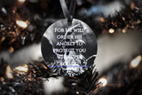 Saint Michael Psalm 91:11 Christmas Ornament for Law Enforcement