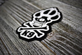 K9 Skull and Crossbones Christmas Ornament K9 Unit