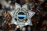 Arizona Highway Patrol Thin Blue Line Ornament Christmas Ornament