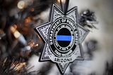 Arizona Highway Patrol Thin Blue Line Ornament Christmas Ornament
