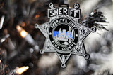 Pima County Arizona Sheriff Thin Blue Line Acrylic Christmas Ornament