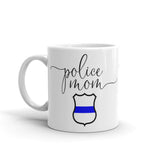 Police Mom Coffee Mug, Gift for Police Moms