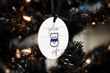 Personalized Law Enforcement Wife Christmas Ornament