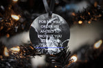 Saint Michael Psalm 91:11 Christmas Ornament for Law Enforcement