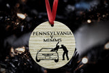 Poorly Made Police Memes Pennsylvania v. Mimms Christmas Ornament