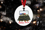 Poorly Made Police Memes Felony Forest Christmas Ornament
