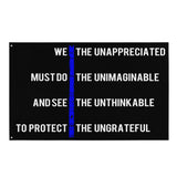 We the Unappreciated Flag for Law Enforcement