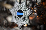 Arizona Highway Patrol Thin Blue Line Ornament Christmas Ornament